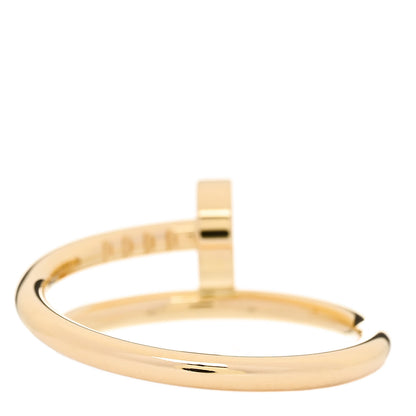 Cartier 18K Yellow Gold Small Juste Un Clou Ring 48 4.5 3 of 5