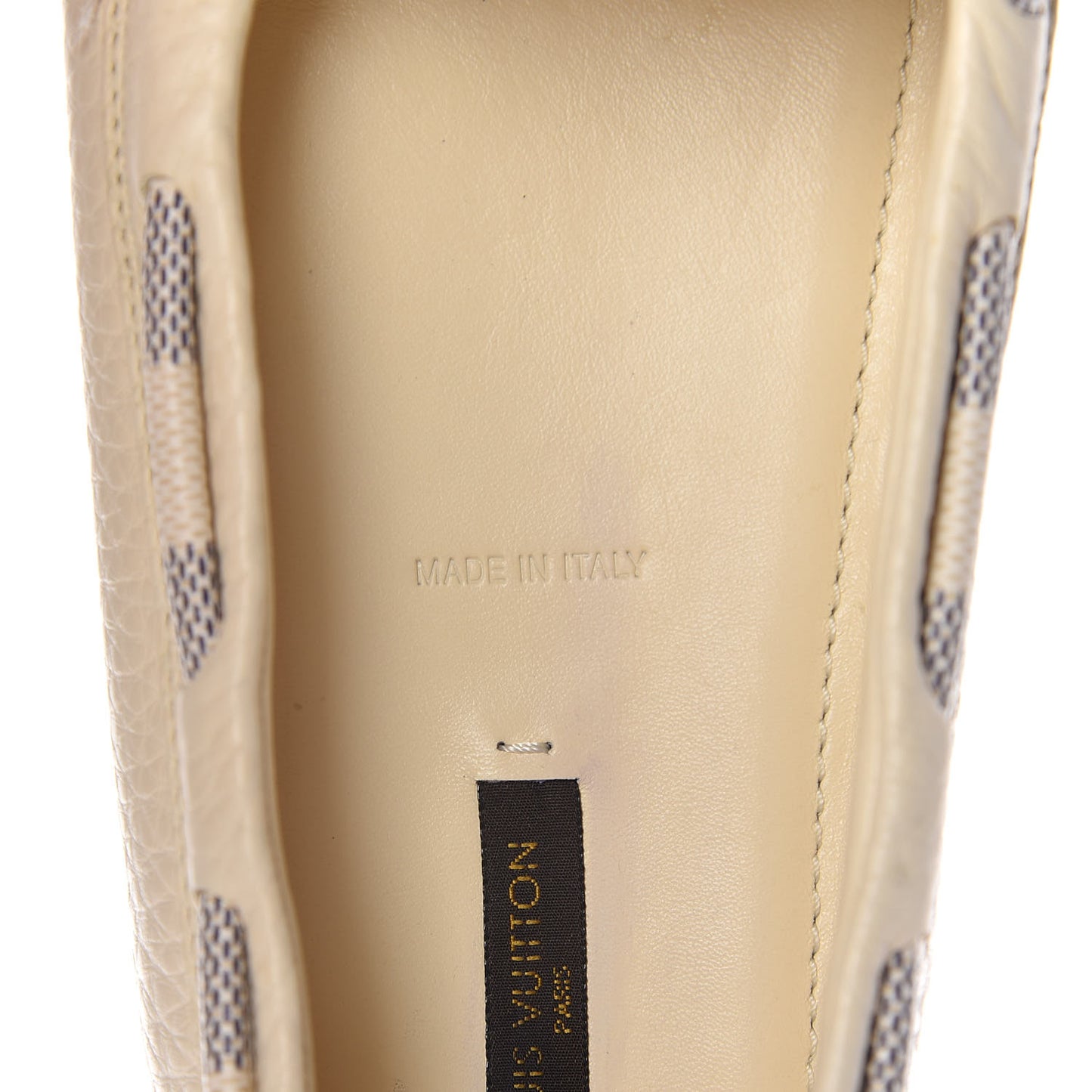 Calfskin Damier Azur Gloria Loafers 40