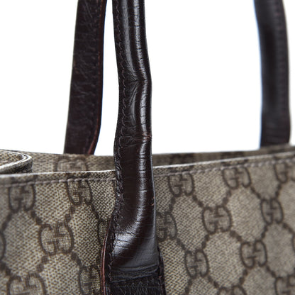 Gucci GG Plus Monogram Small Vertical Tote Dark Brown 12 of 16
