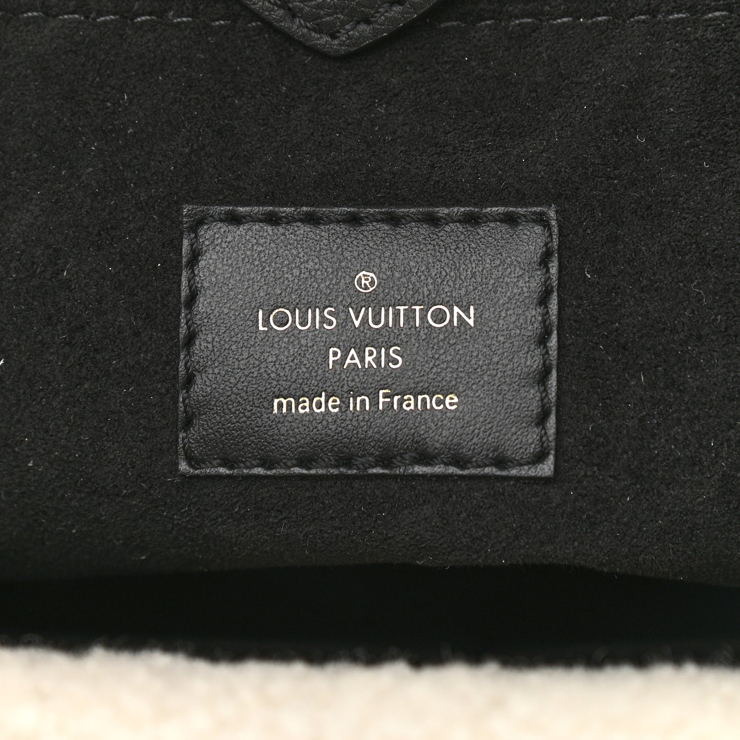 Grained Calfskin Shearling On My Side MM Black