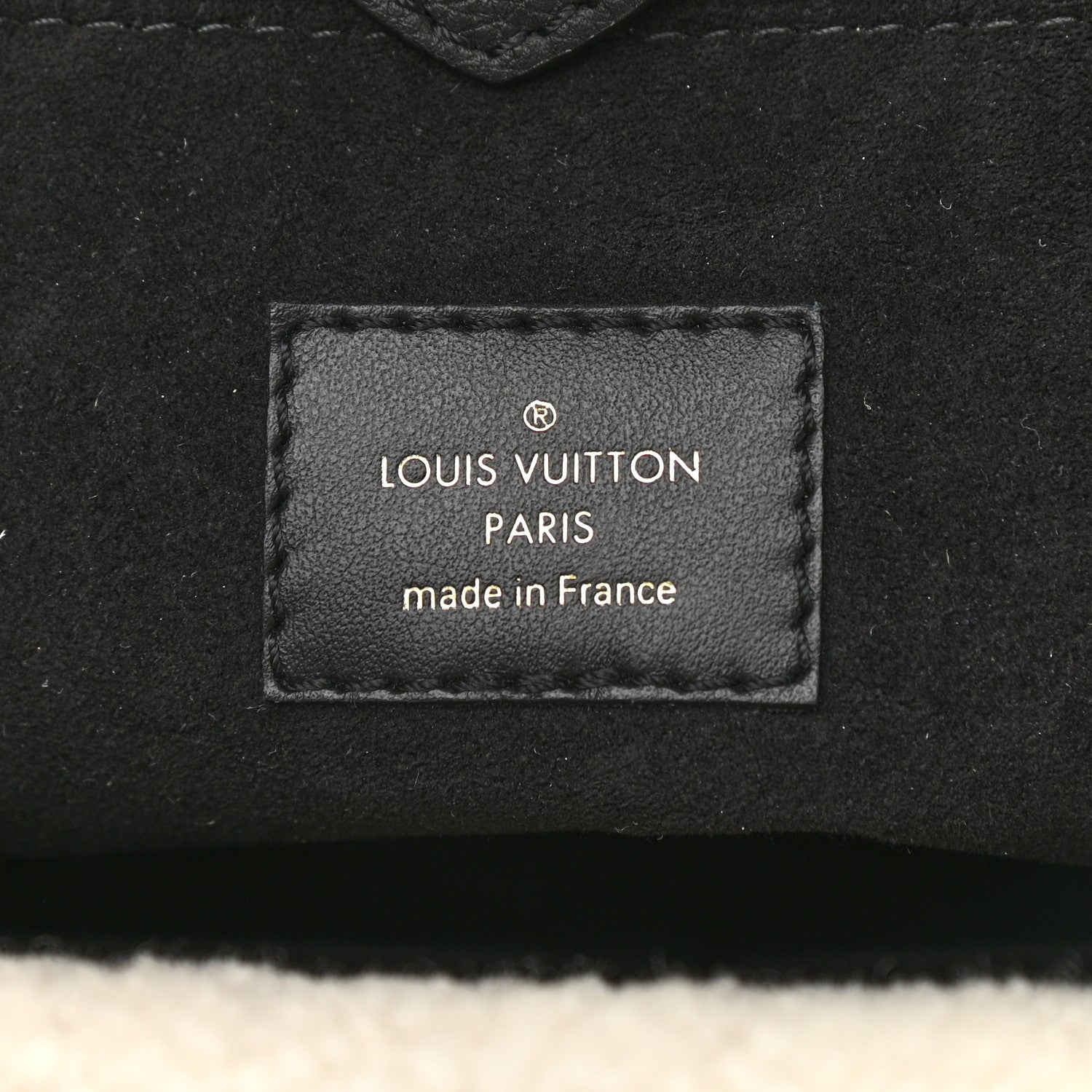 Louis Vuitton Grained Calfskin Shearling On My Side MM Black 5 of 10