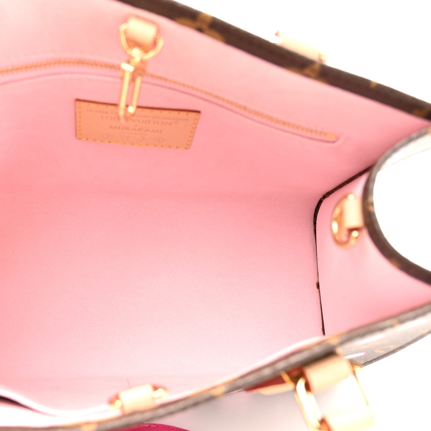 LV X TM Monogram Cherry Blossom Onthego PM Sakura Brown