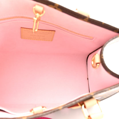 Louis Vuitton LV X TM Monogram Cherry Blossom Onthego PM Sakura Brown 5 of 10