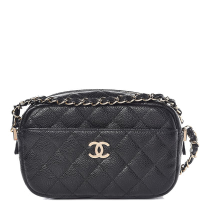 Chanel Caviar Quilted Camera Case Black 1 of 10