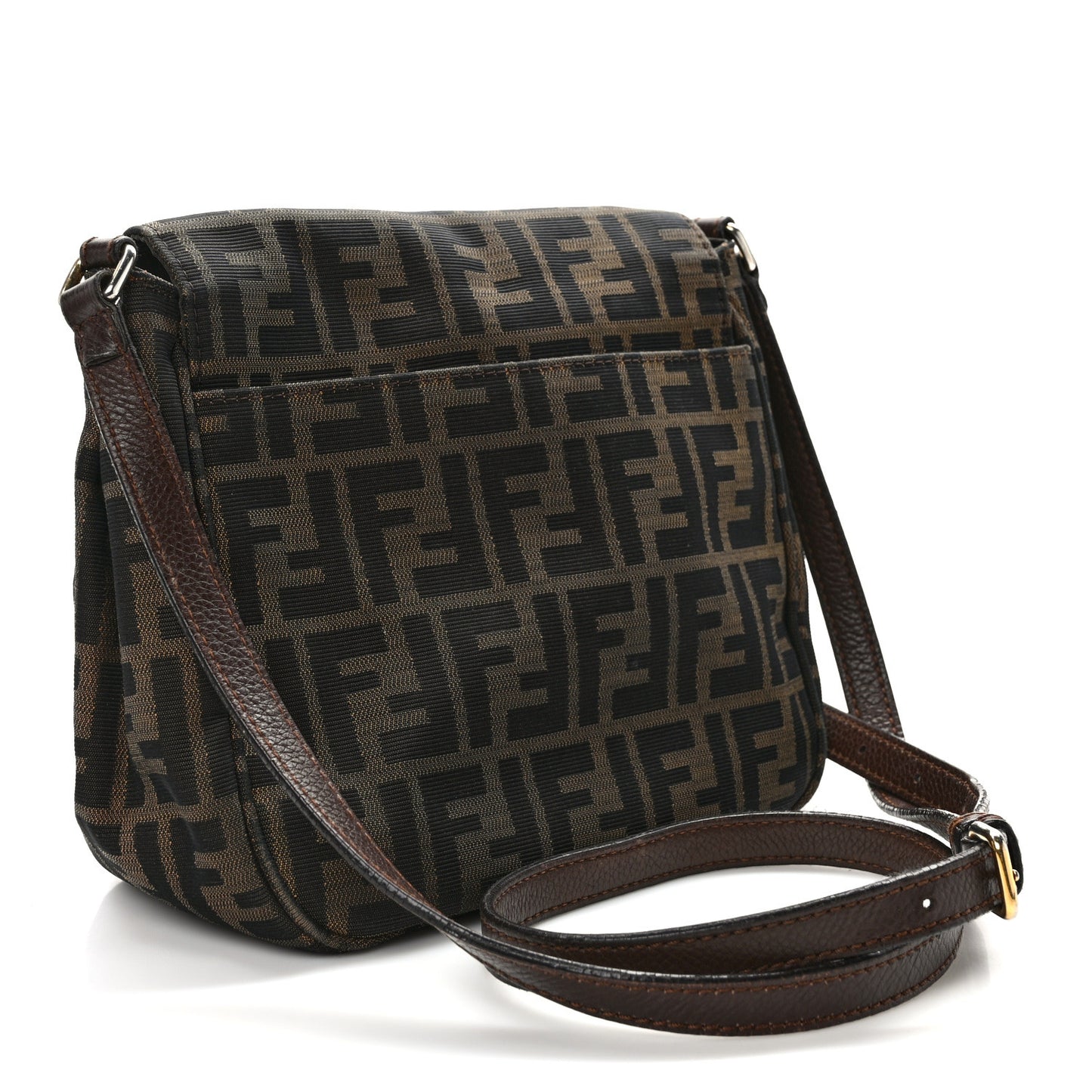 Zucca Vitello Artic Small Messenger Bag Tobacco Castagna