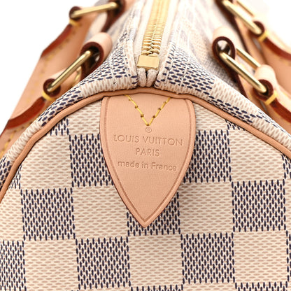 Louis Vuitton Damier Azur Speedy 25 6 of 9