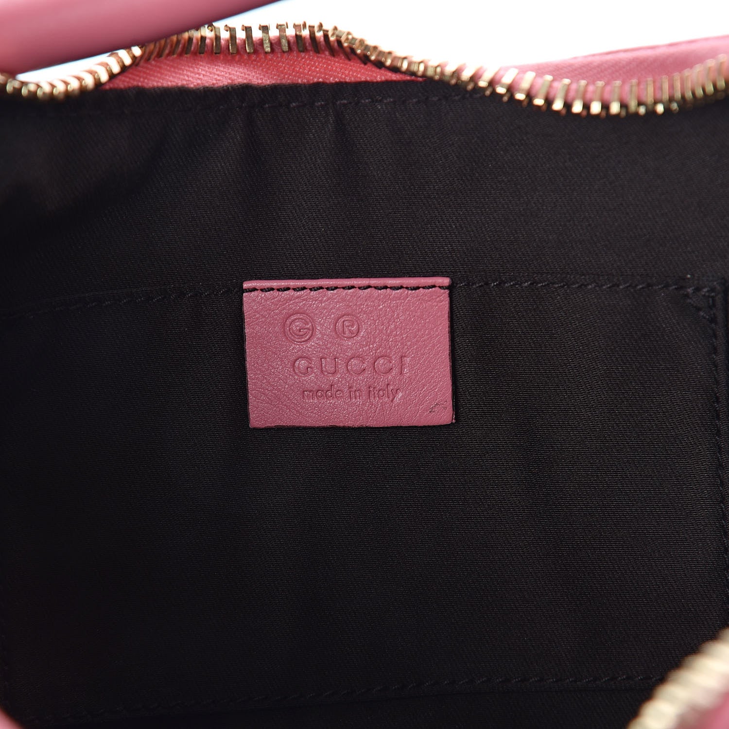 Gucci Guccissima Half Moon Hobo Sushi Pink 6 of 9