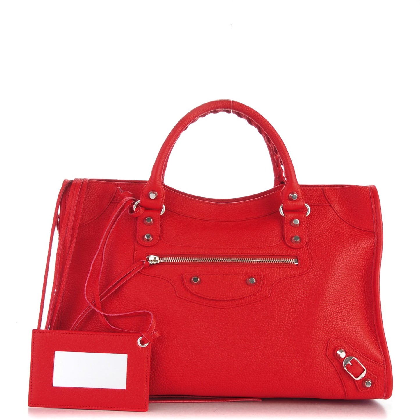 Vibrato Calfskin Classic Silver Hardware City Rouge Cerise