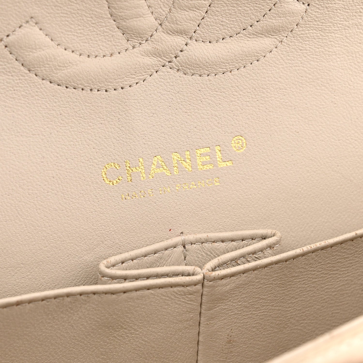 Chanel Tweed Quilted Medium Double Flap Orange Beige Multicolor 6 of 12