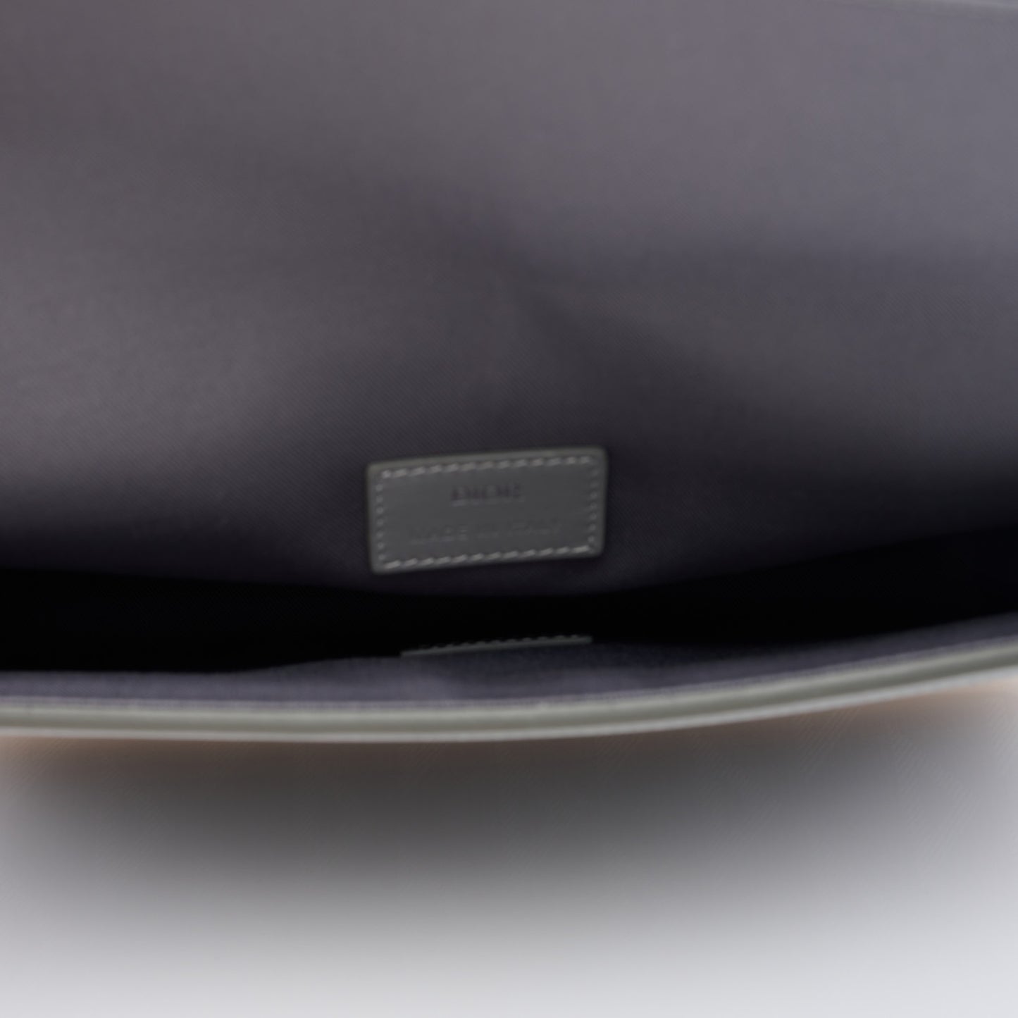 Coated Canvas CD Diamond Hit The Road A5 Pouch With Flap Gray
