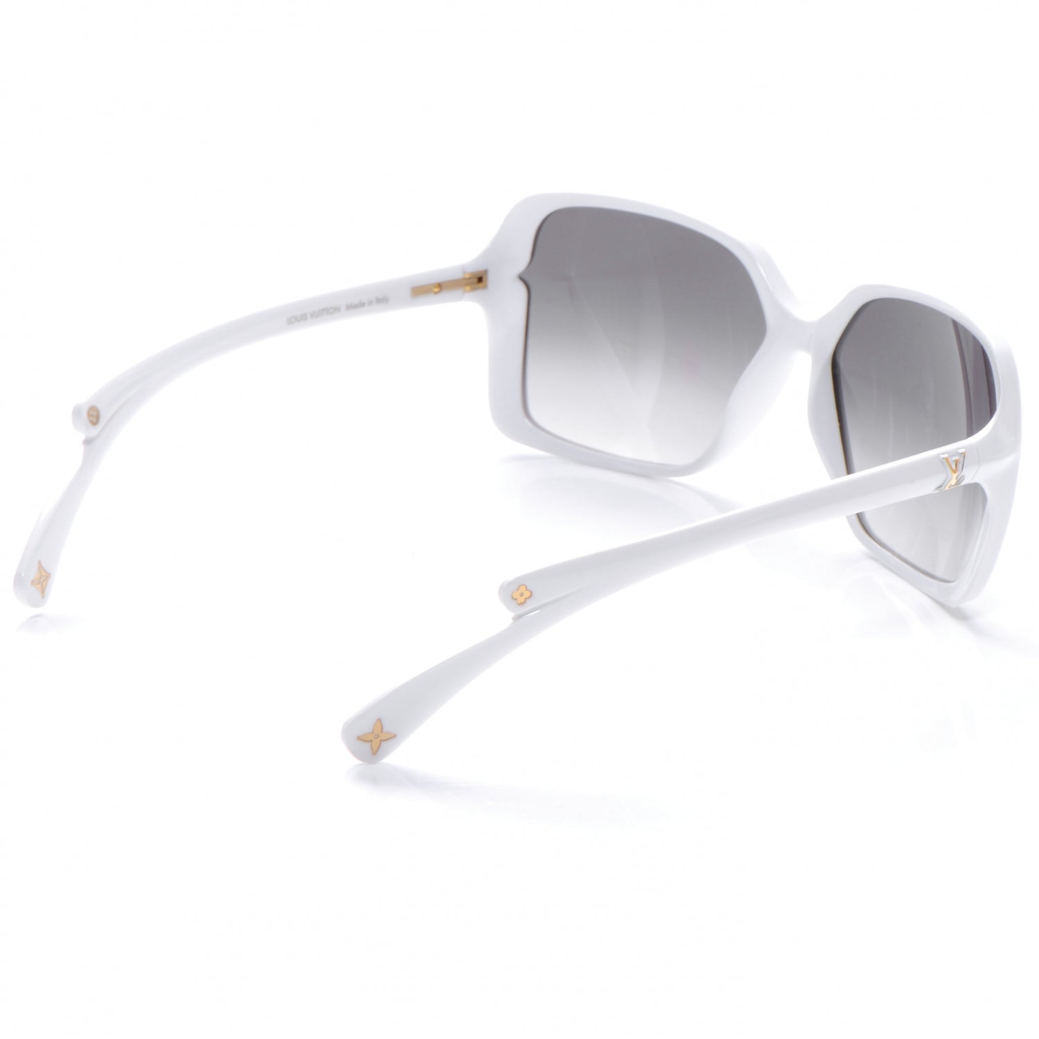 Louis Vuitton Flore Carre Sunglasses White 2 of 5