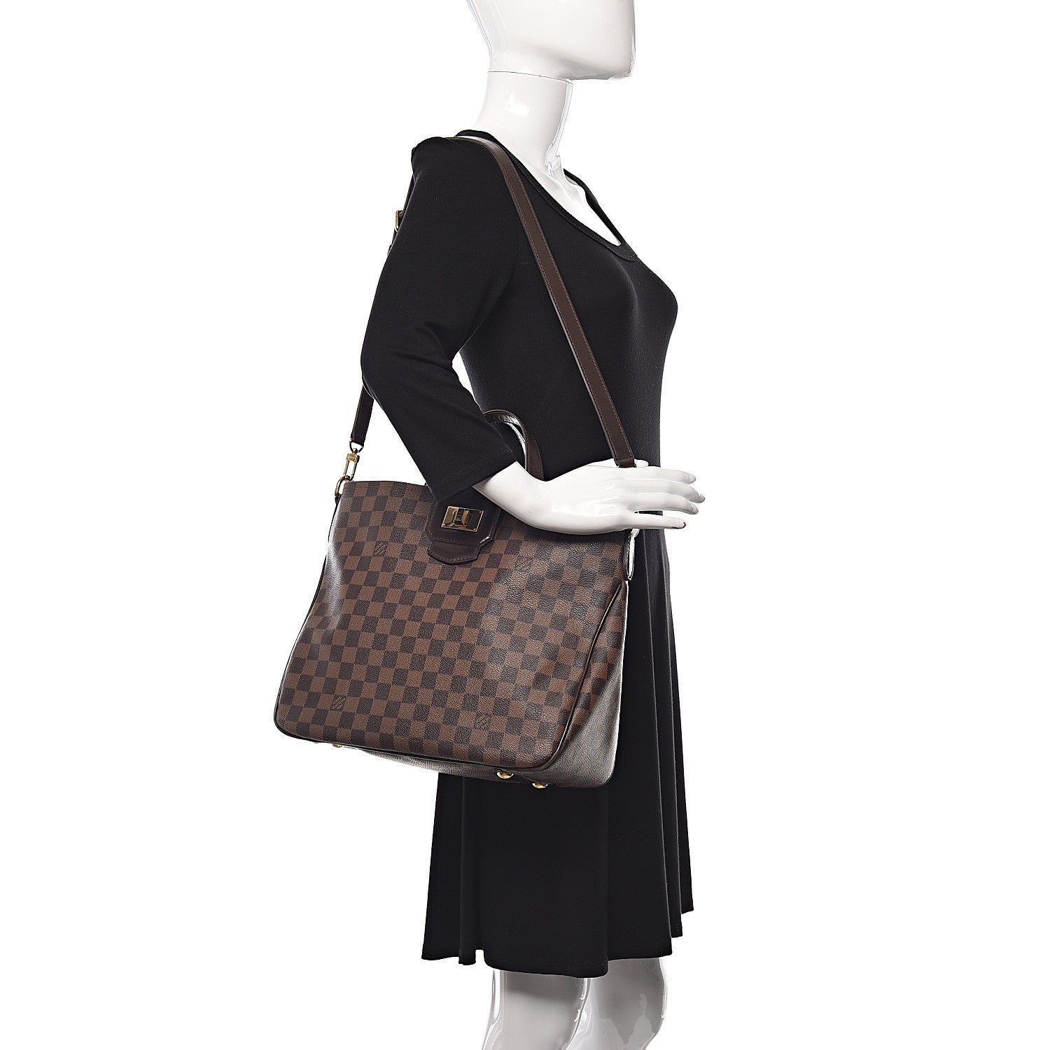 Louis Vuitton Damier Ebene Cabas Rosebery 2 of 9