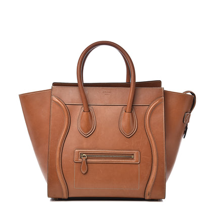 Celine Natural Calfskin Mini Luggage Tan 1 of 23