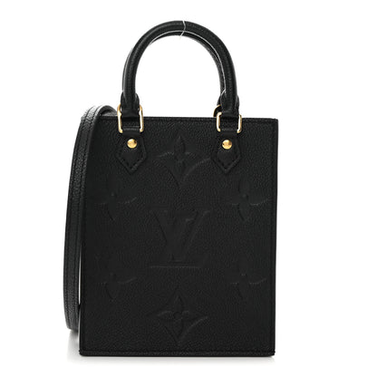 Louis Vuitton Empreinte Monogram Giant Petit Sac Plat Black 1 of 11