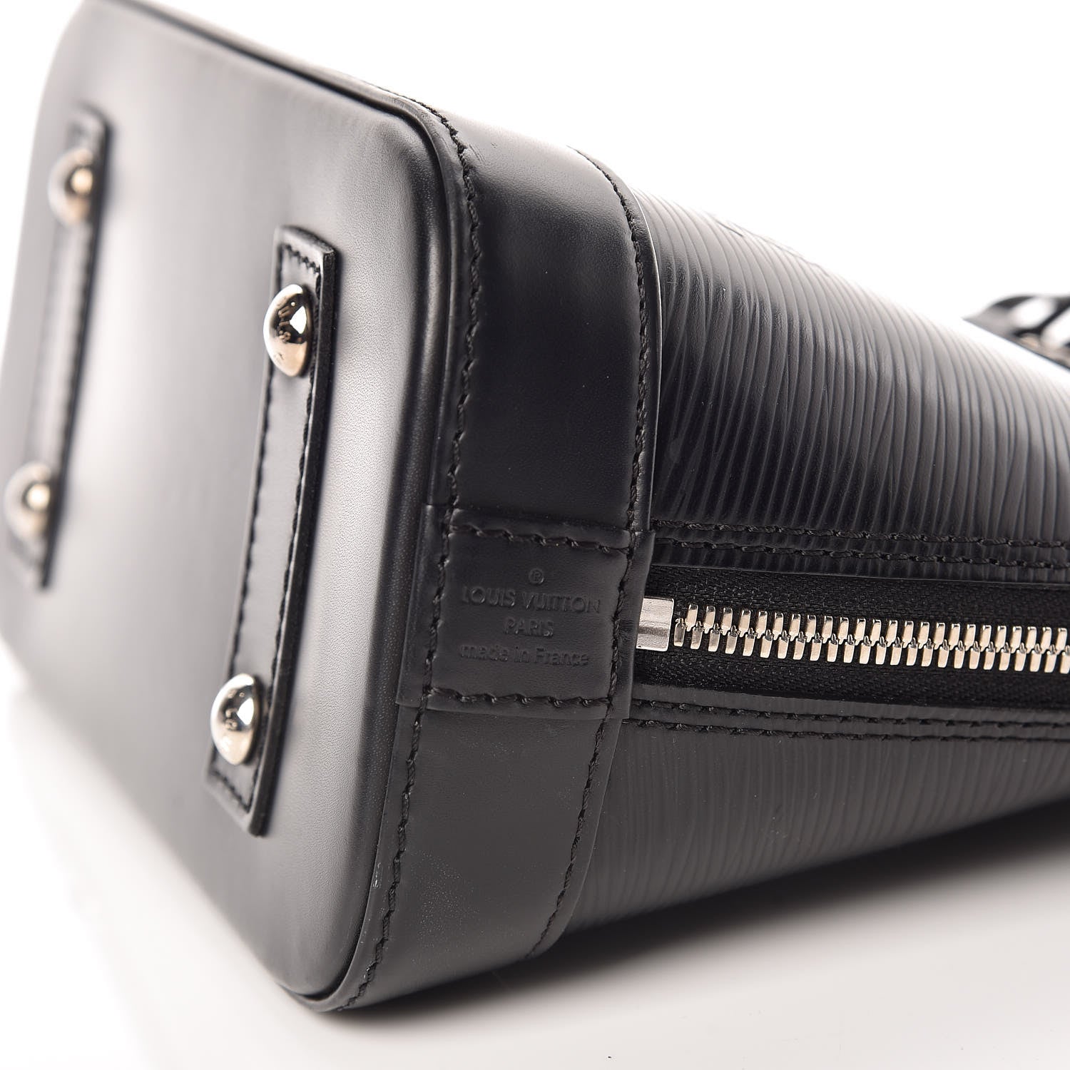 Louis Vuitton Epi Alma BB Black 6 of 9