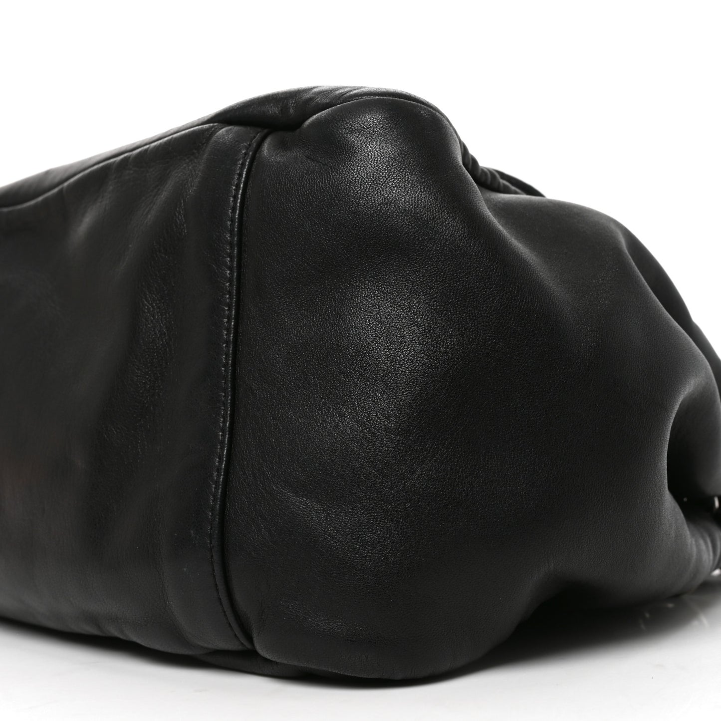 Lambskin CC Disc Accordion Flap Black