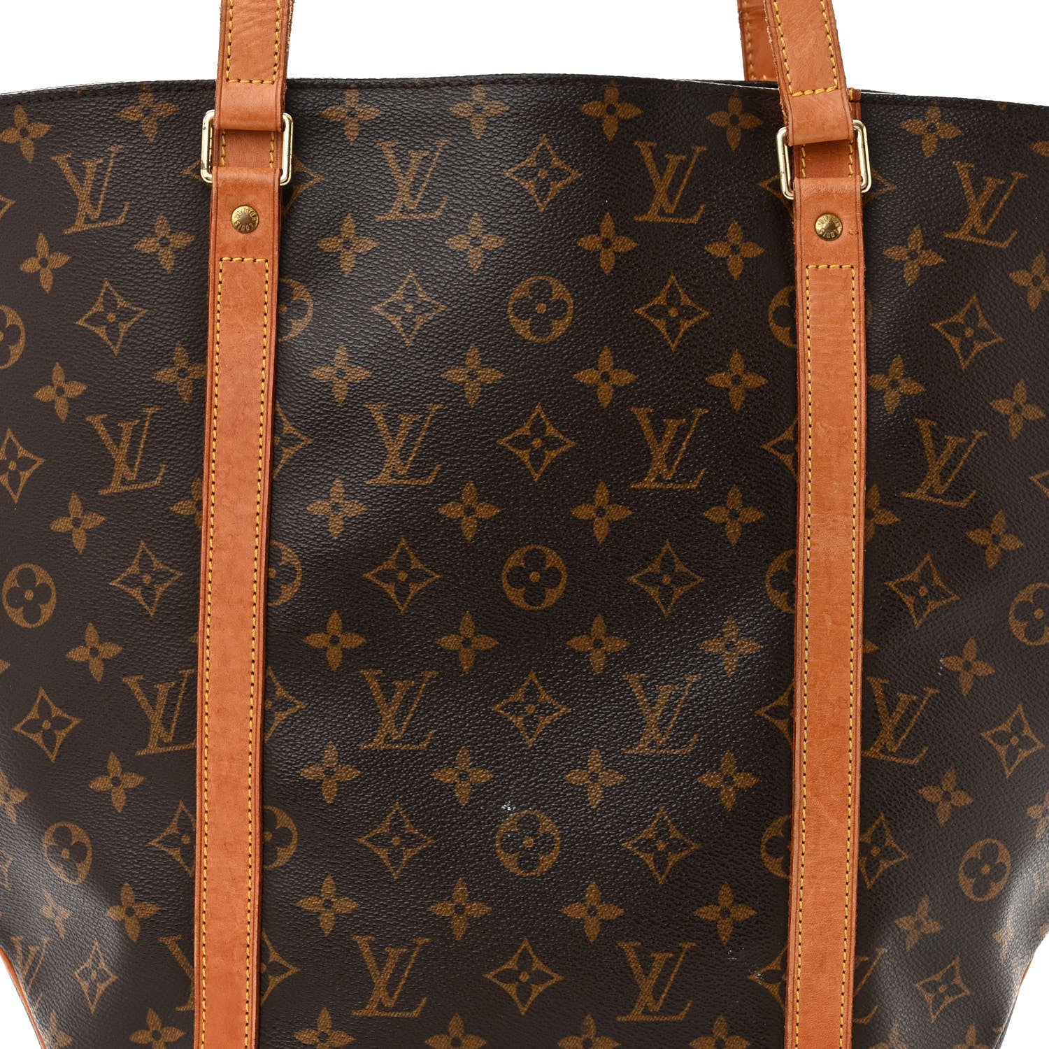 Louis Vuitton Monogram Sac Shopping Tote 7 of 10