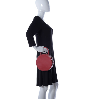 Mansur Gavriel Calfskin Circle Crossbody Bag Flamma 3 of 12