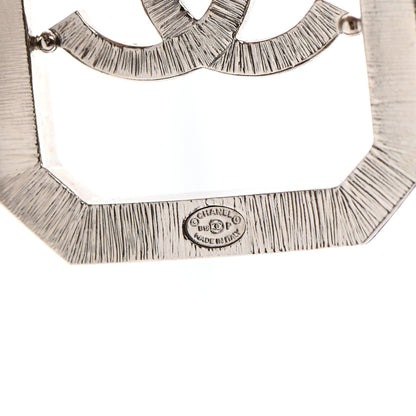 Chanel Crystal CC Brooch Silver 5 of 5