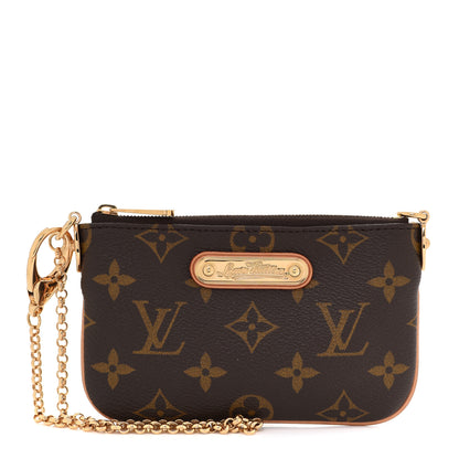 Louis Vuitton Monogram Pochette Milla PM 3 of 8