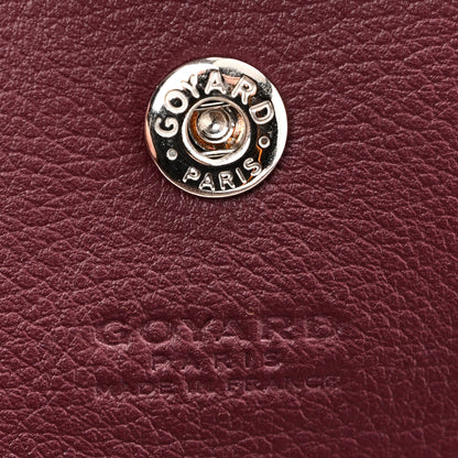 Goyard Goyardine Boheme Hobo Burgundy 7 of 11