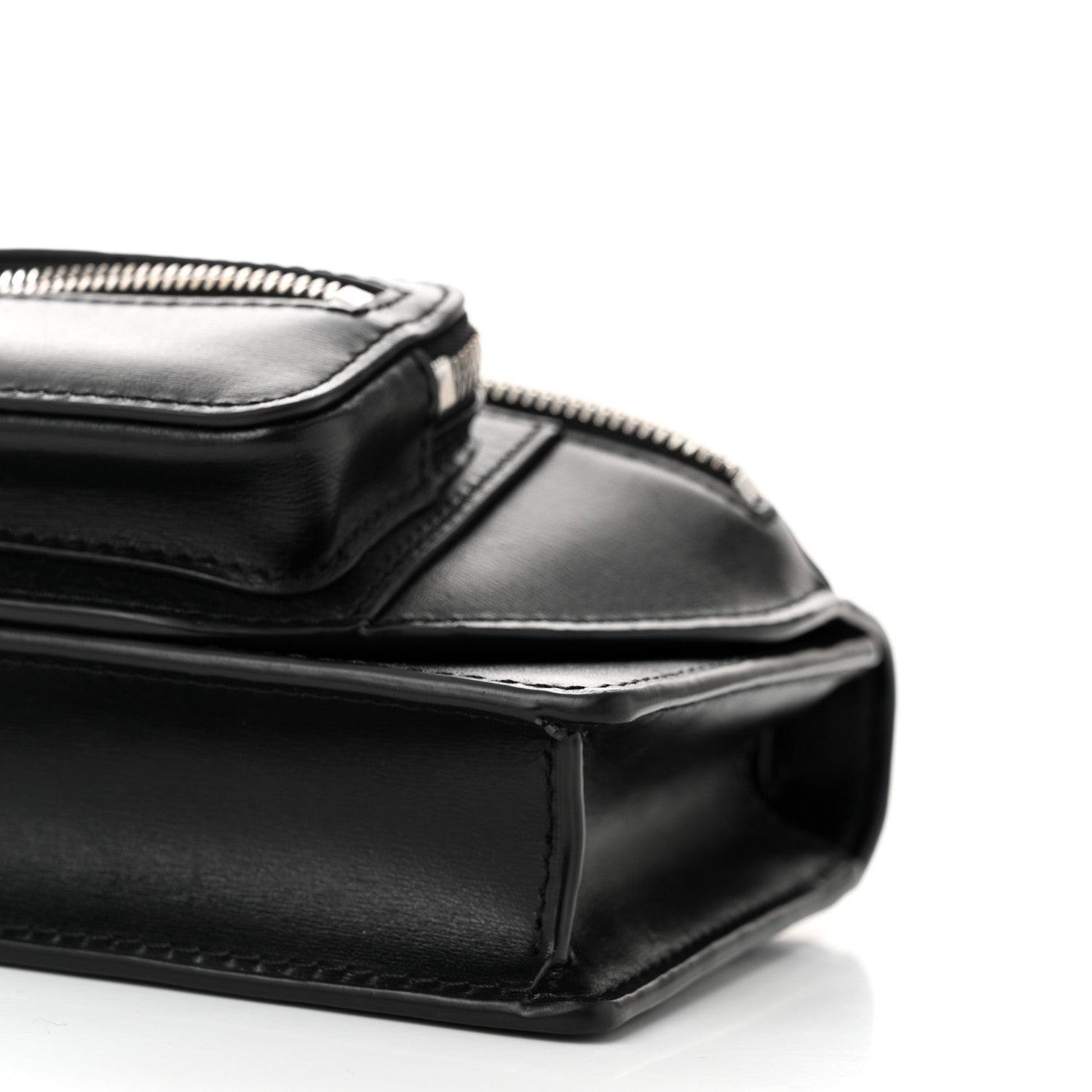 Alexander Wang Textured Calfskin Attica Crossbody Black 9 of 9