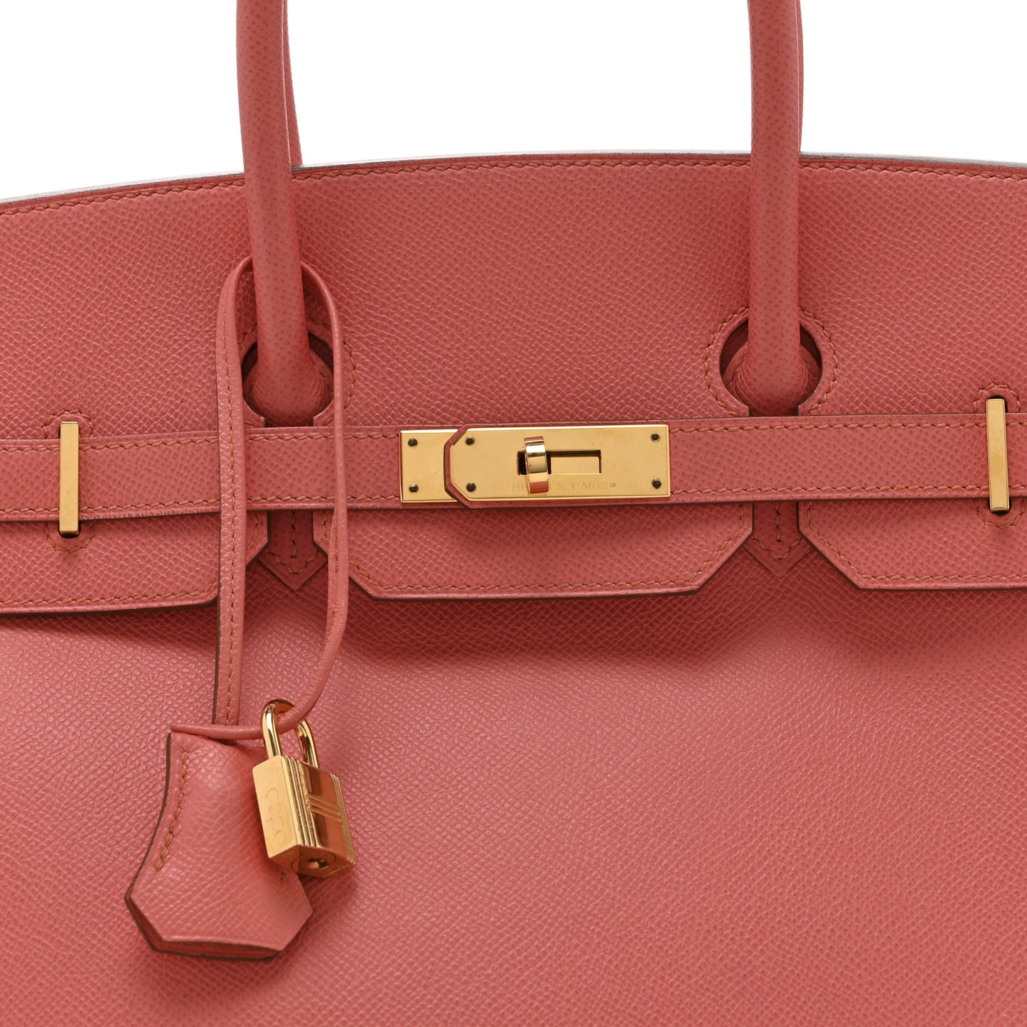 Epsom Birkin 35 Flamingo