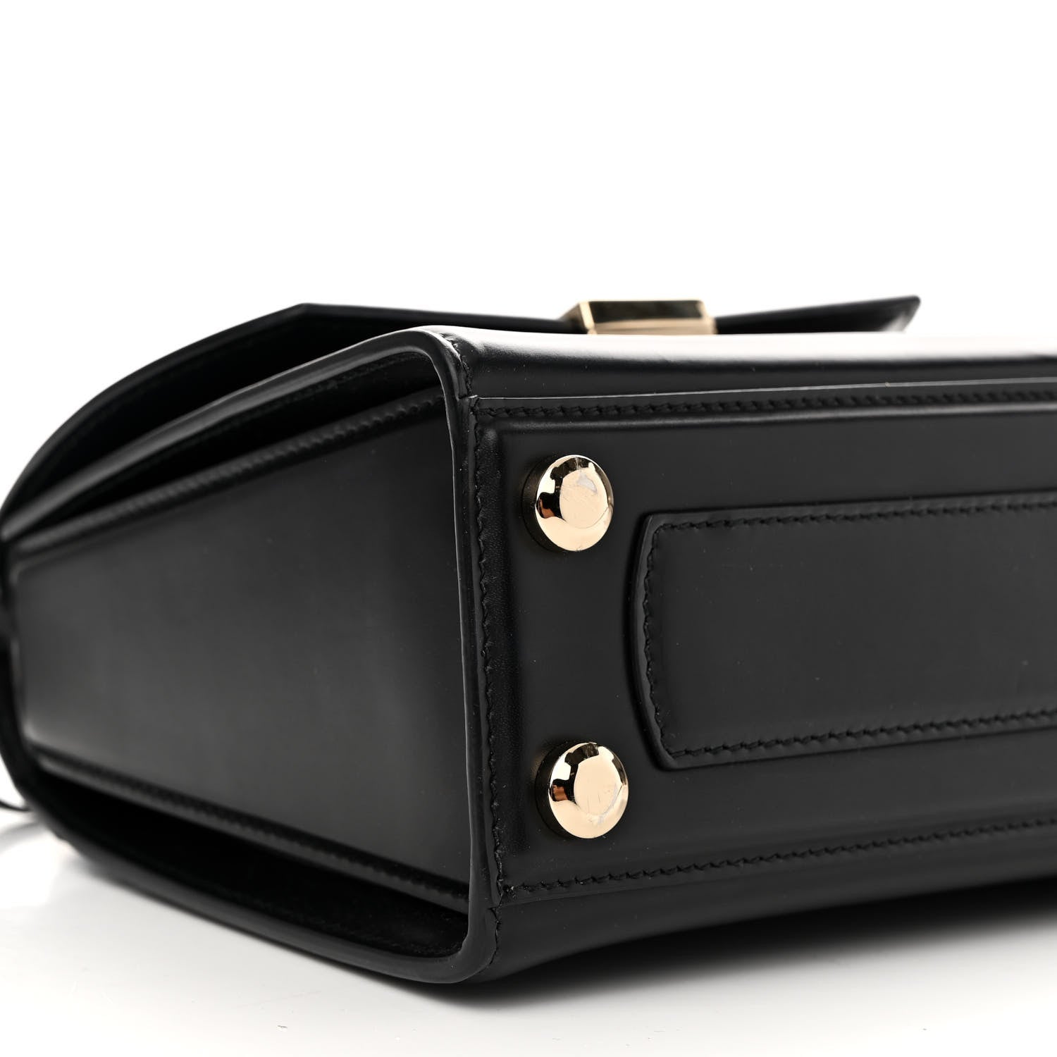 Salvatore Ferragamo Smooth Calfskin Small Boxyz Black 8 of 11
