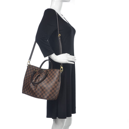 Louis Vuitton Damier Ebene Siena MM 2 of 12