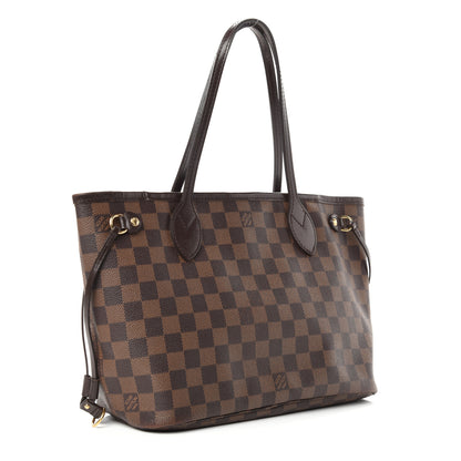 Louis Vuitton Damier Ebene Neverfull PM 3 of 9
