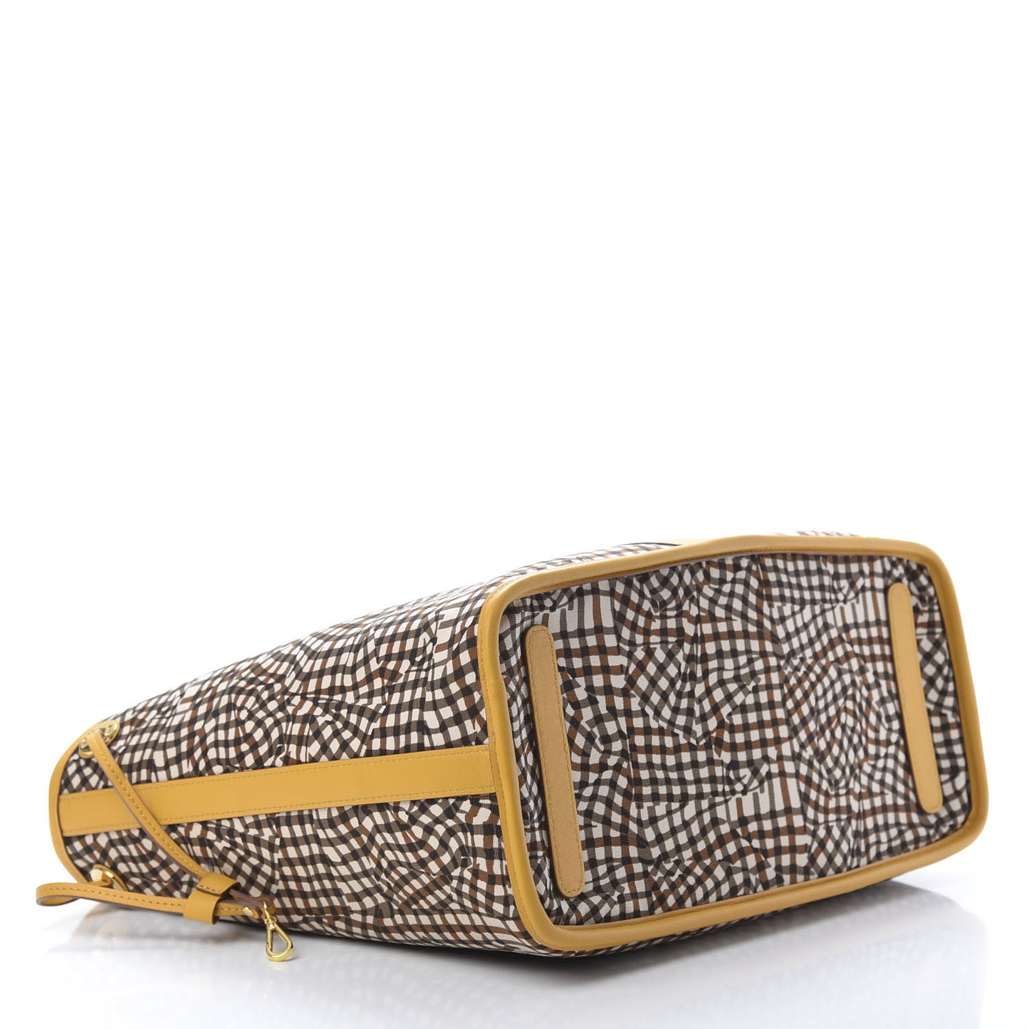 Visetos Medium Liz Reversible Shopper Tote Cognac Yellow