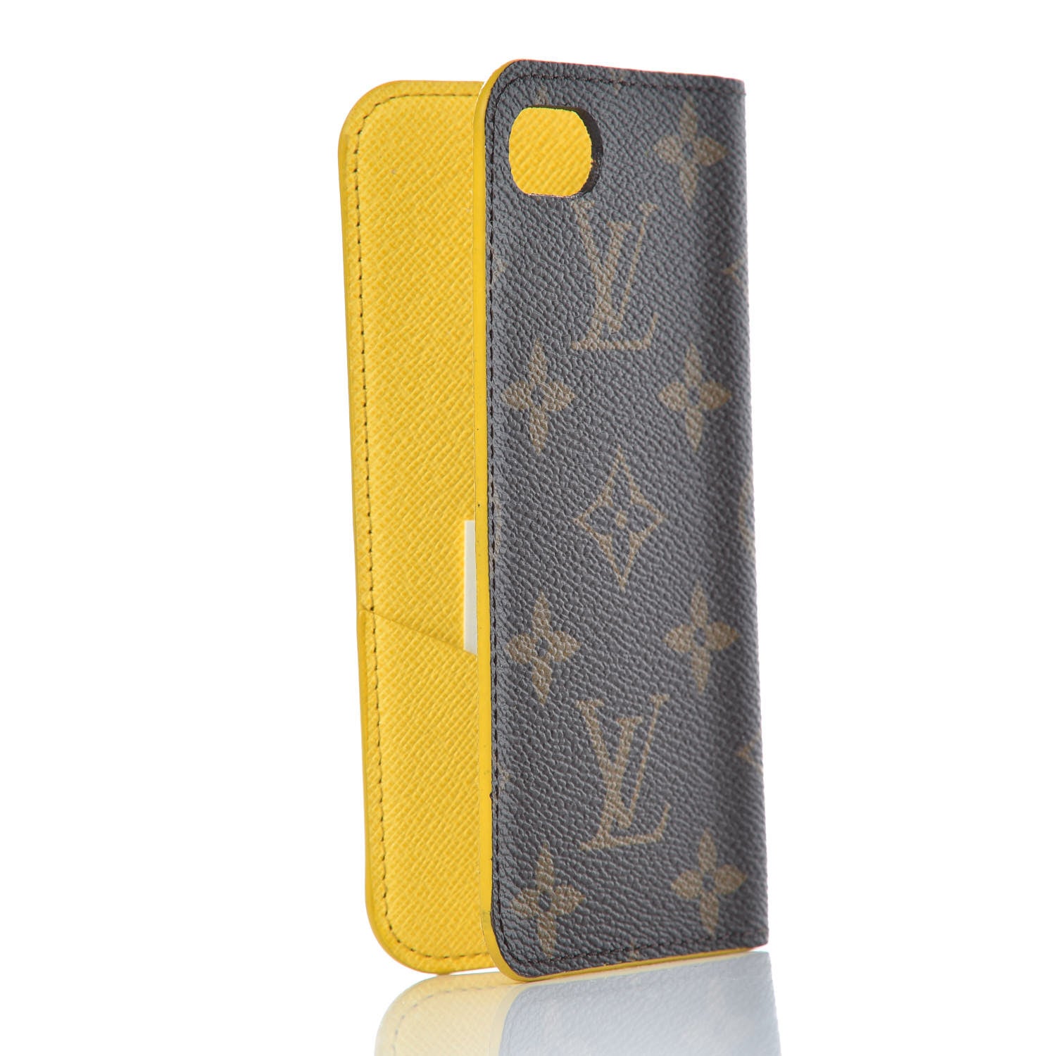 Louis Vuitton Monogram iPhone 7/8 Folio Case Yellow 3 of 8