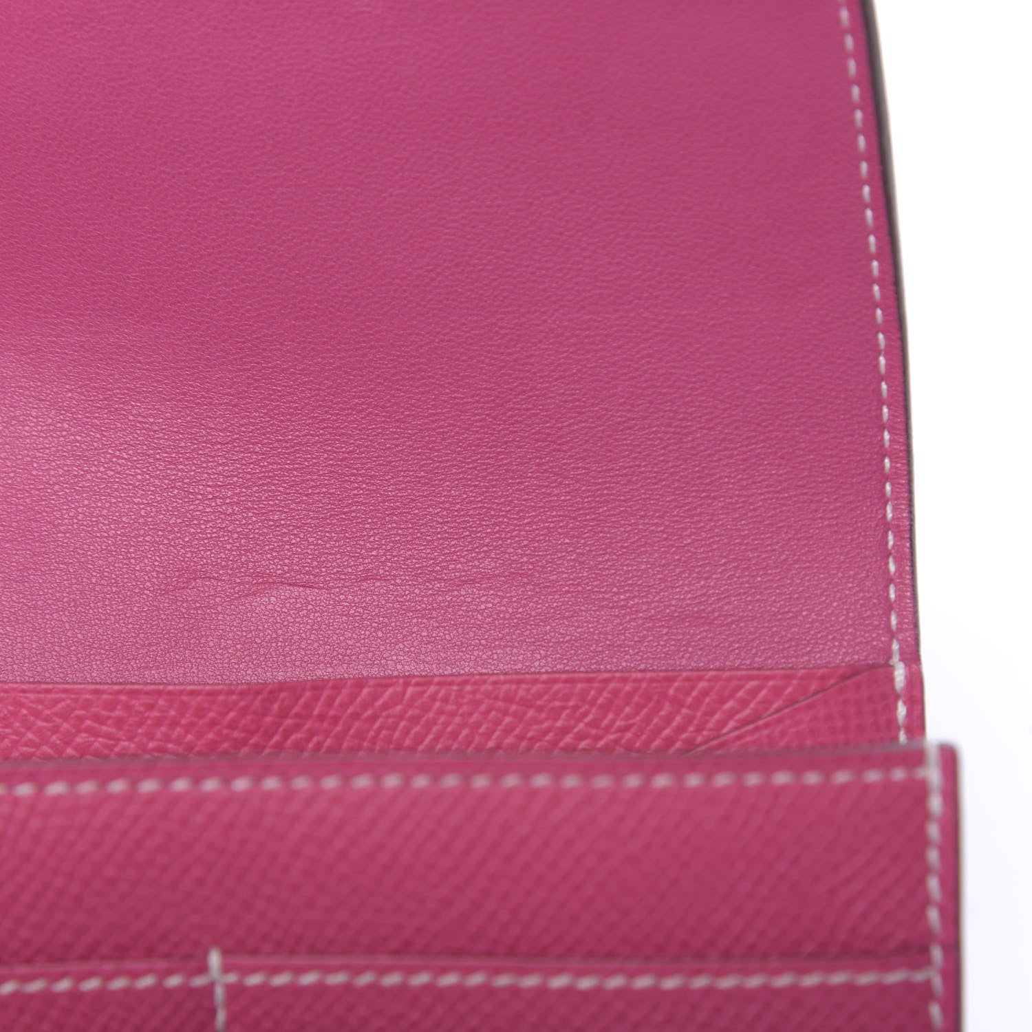 Hermes Epsom Constance Short Wallet Rose Tyrien 7 of 8