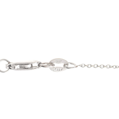Roberto Coin 18K White Gold Diamond Cursive Initial C Pendant Necklace 4 of 6