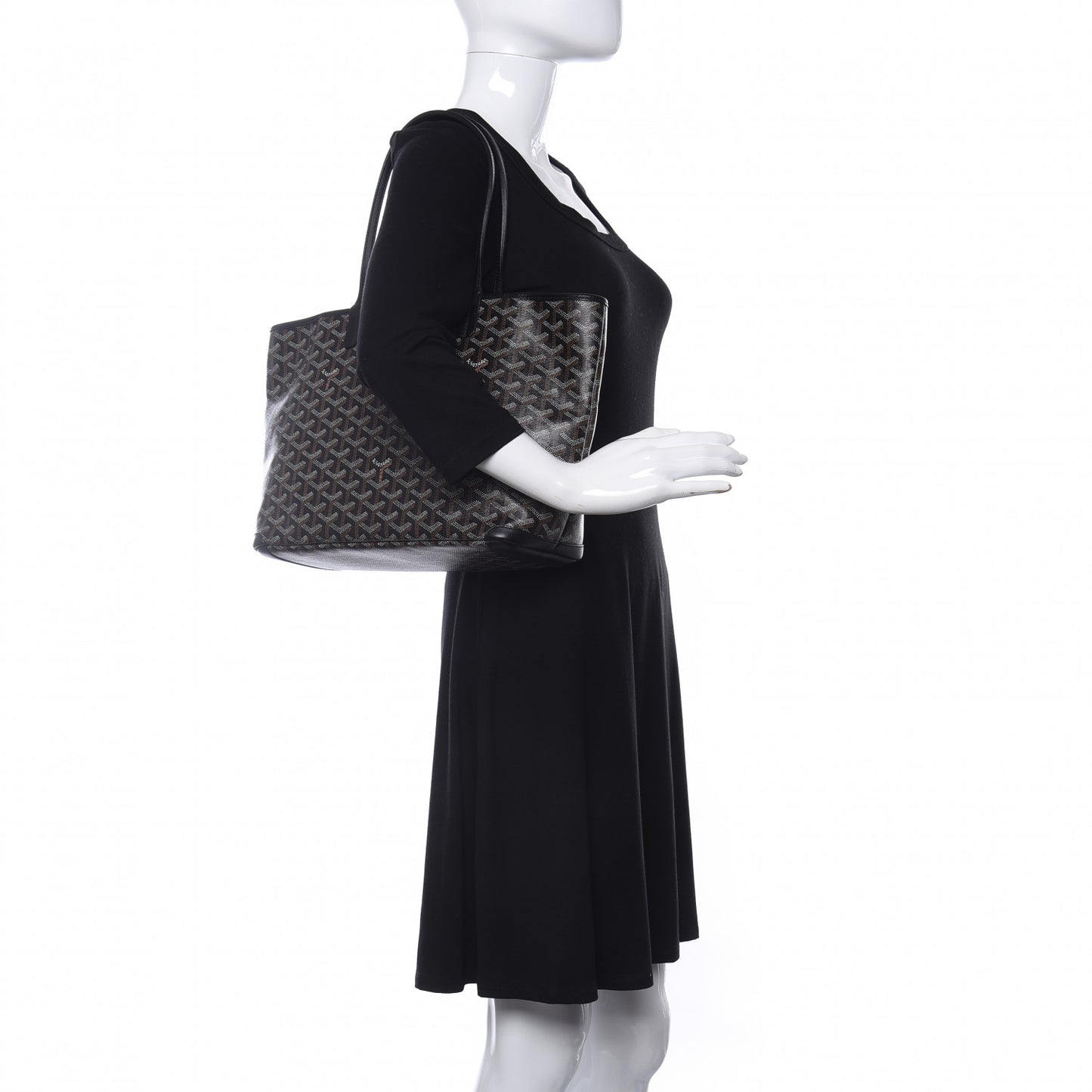 Goyardine Artois PM Black