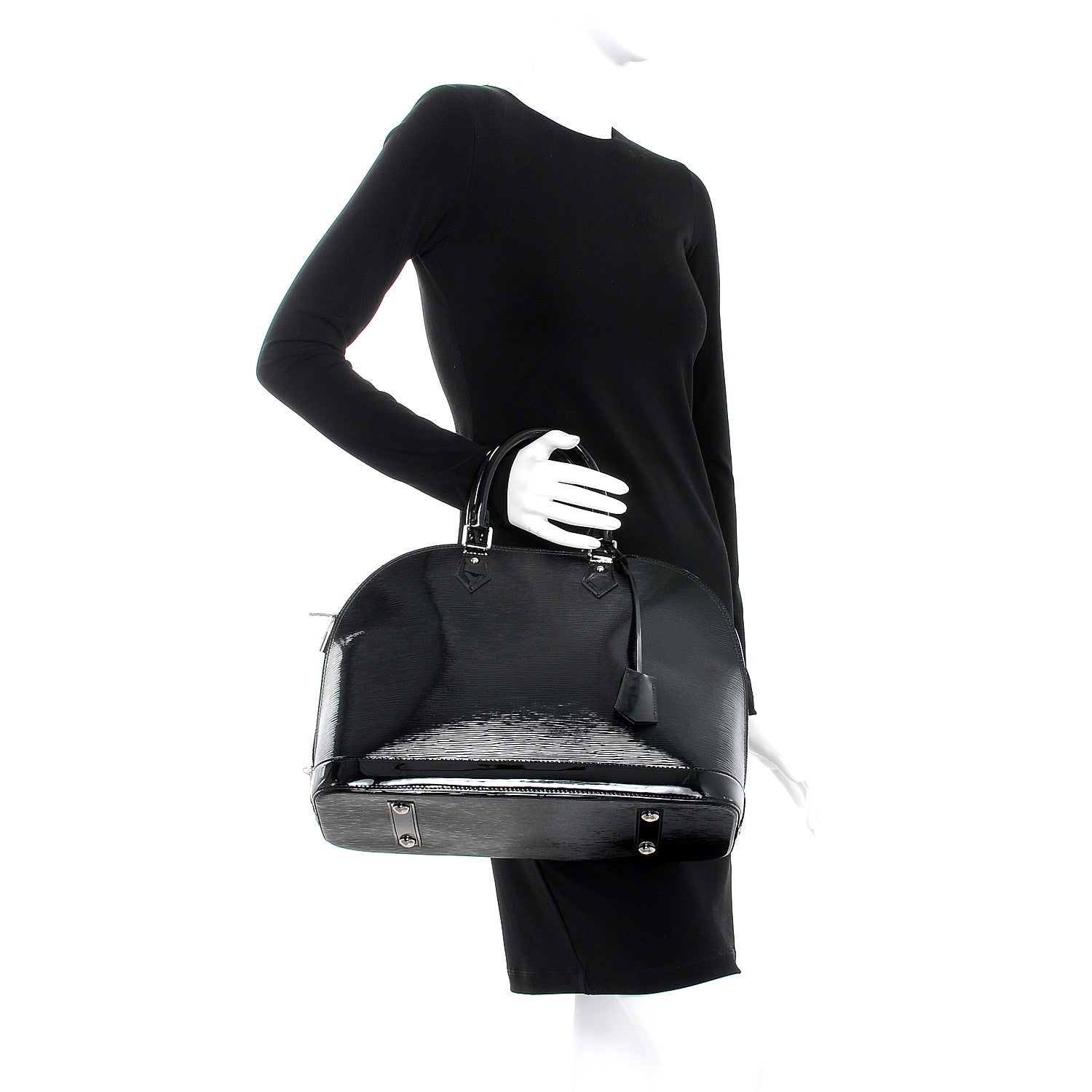 Louis Vuitton Electric Epi Alma GM Black 2 of 10