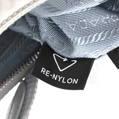 Prada Re-Nylon Saffiano Re-Edition 2005 Shoulder Bag Fiordaliso 8 of 11