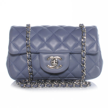 Chanel Lambskin Quilted Extra Mini Flap Lavender 1 of 9