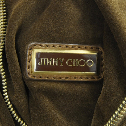 Jimmy Choo Leather Suede Mandah Tote 10 of 11