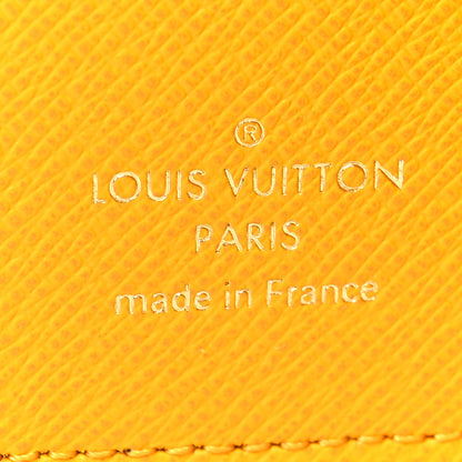 Louis Vuitton Monogram 2022 Christmas Animation New York Soho Passport Cover Yellow 6 of 8