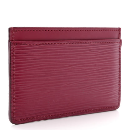 Louis Vuitton Epi Card Holder Fuchsia 3 of 9
