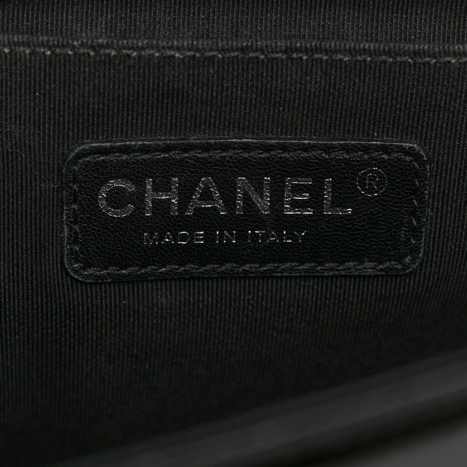 Chanel Distressed Patent Quilted Medium Boy Flap Black 6 of 10