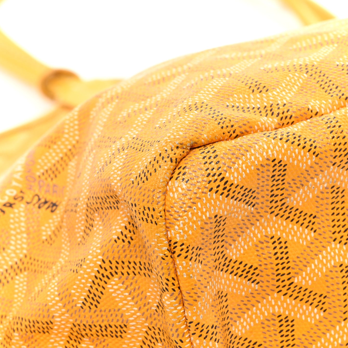 Goyardine Saint Louis PM Yellow