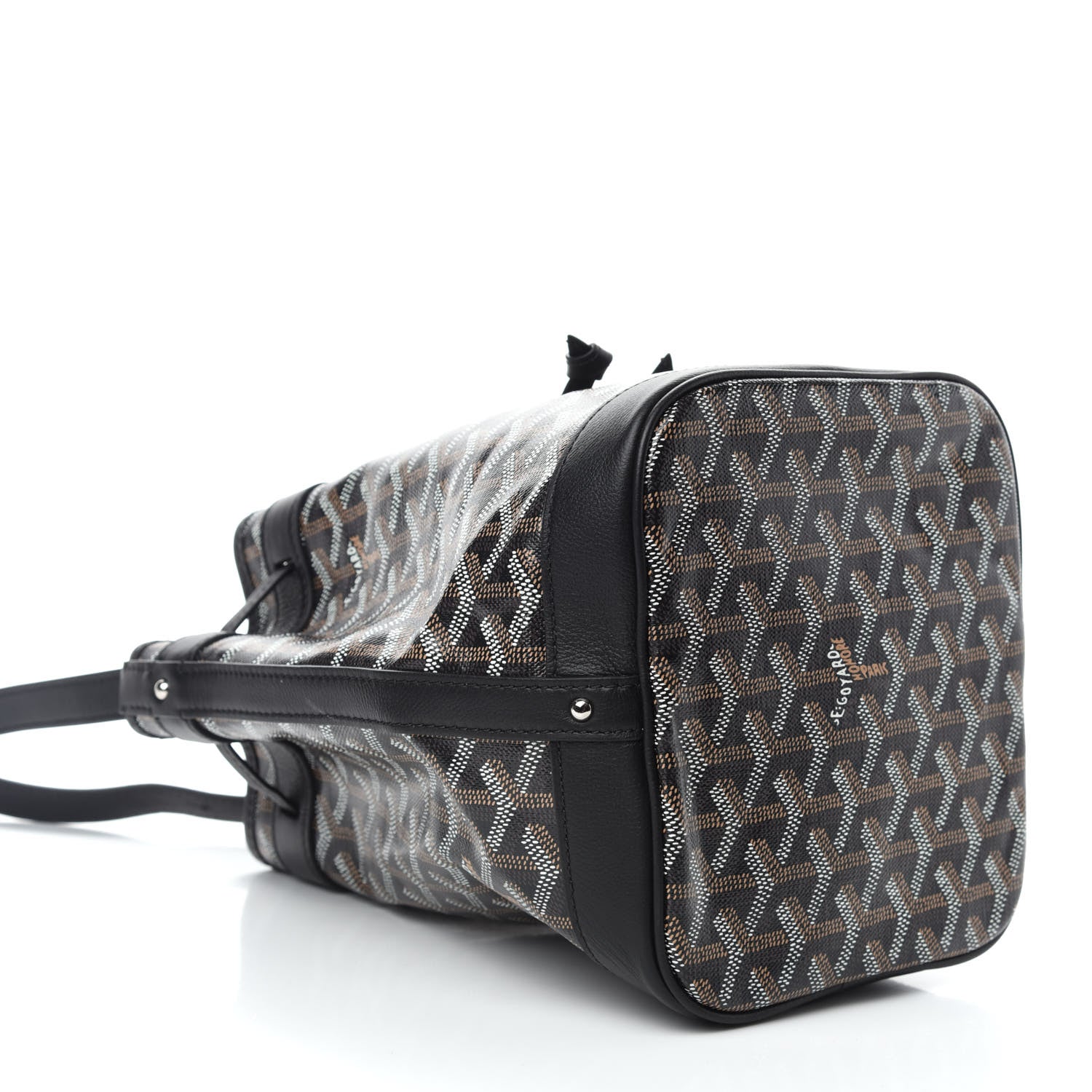 Goyard Goyardine Petit Flot Bucket Bag PM Black 4 of 9
