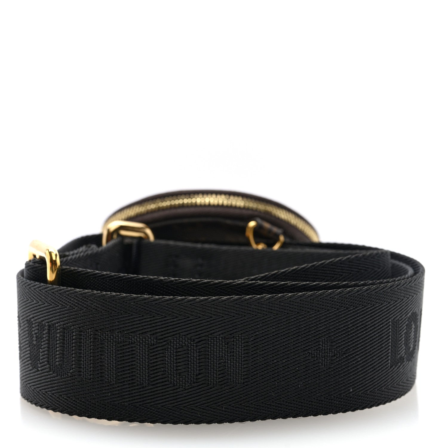 Louis Vuitton Monogram Multi Pochette Accessories Bandouliere Shoulder Strap Black 2 of 3