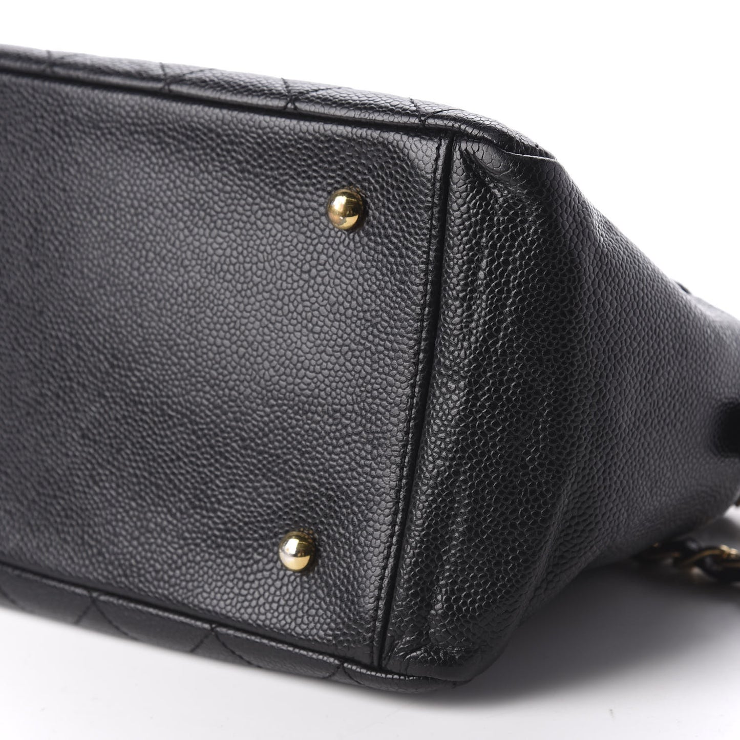 Caviar Quilted Petit Timeless Tote PTT Black