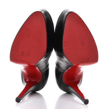 Christian Louboutin Kid Bianca 140 Pumps 37 Black 7 of 10
