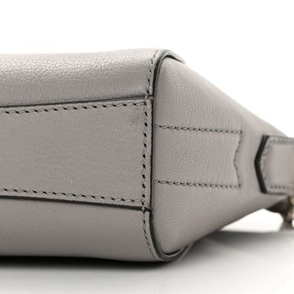 Givenchy Sugar Goatskin Nano Antigona Pearl Grey 10 of 13