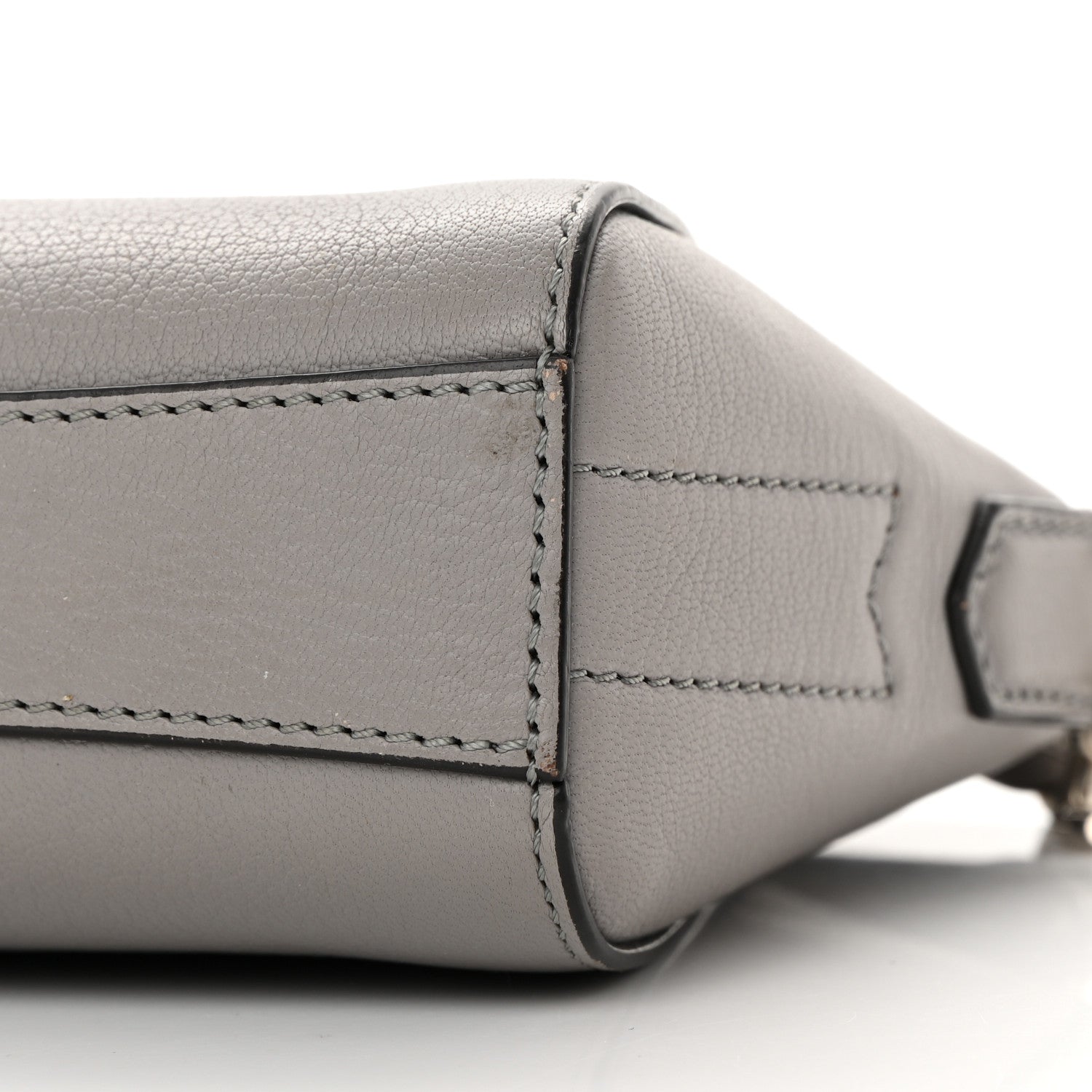 Givenchy Sugar Goatskin Nano Antigona Pearl Grey 10 of 13