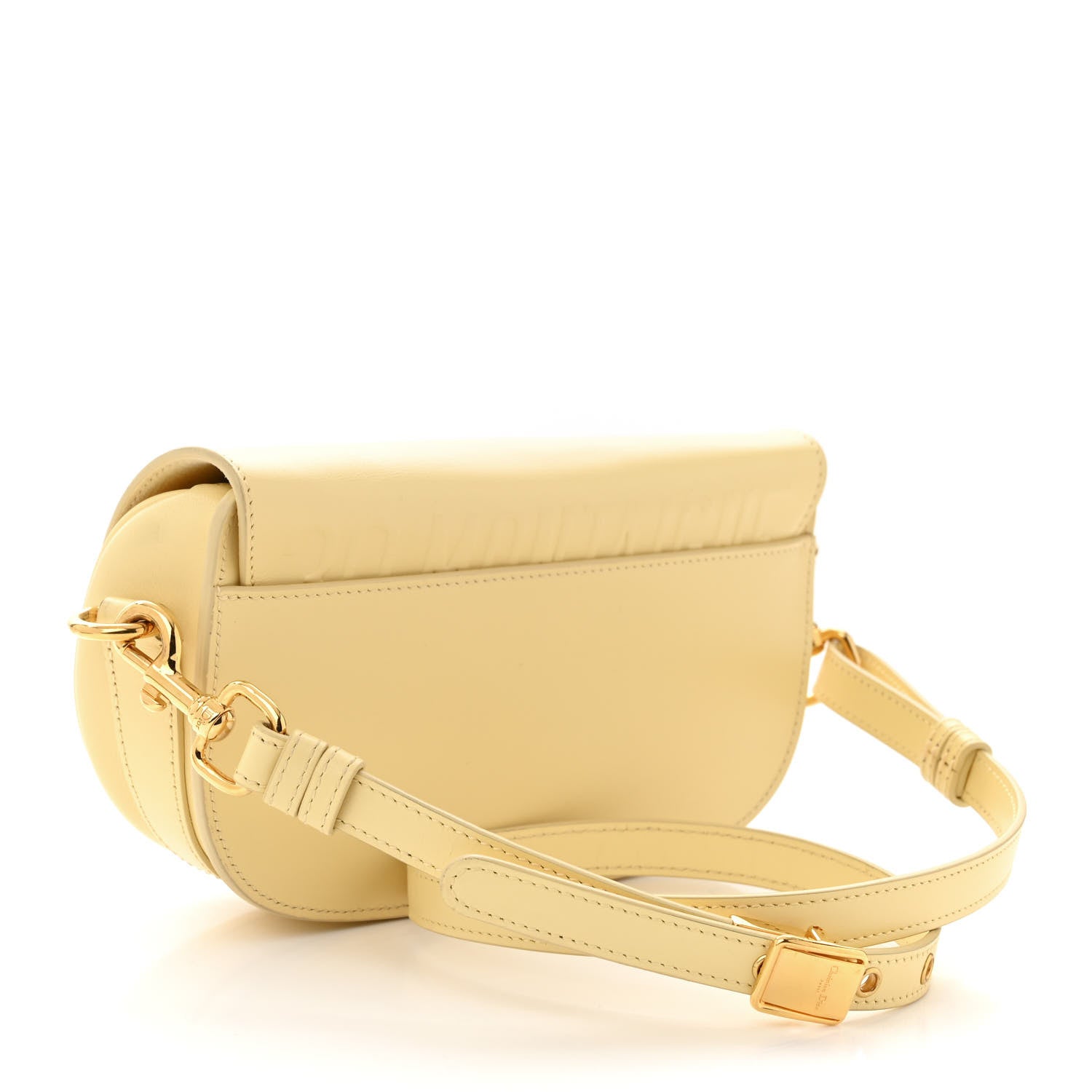 Christian Dior Box Calfskin East West Bobby Bag Soft Yellow 3 of 10
